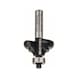 BOSCH Edge banding cutter C 8 mm R1 4.8 mm W 9.5 mm L 14 mm G 57 mm 2608628396 - Profile cutter, flattened (non-detachable cutting edges) - 1