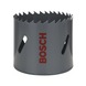 BOSCH HSS bi-metal hole saw for standard adapter 57 mm 2 1/4-inch 2608584119 - Hole saw (non-detachable cutting edges) - 1