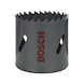 BOSCH HSS bi-metal hole saw for standard adapter 52 mm 2 1/16-inch 2608584847 - Hole saw (non-detachable cutting edges) - 1