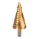 BOSCH Step drill HSS-TiN 6 - 37mm 10mm 93mm 12 steps 2608587435 - Step drill (non-detachable cutting edges) - 1