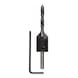 BOSCH Wood twist drill with 90 degree countersink 5 mm 16 mm 2608596392 - Solid drill bits (non-detachable cutting edges) - 1