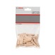 BOSCH wooden dowel 8 mm 40 mm 40-pack 2607000446 - Dowel, anchor (wood connection) - 2