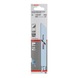 BOSCH Reciprocating saw blade S 922 BF Flexible for Metal 2-pack 2608656037 - Saw blade for reciprocating saw - 2