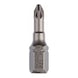 BOSCH Screwdriver bit extra-hard PZ 1 25 mm 10-pack 2607001555 - Bit for Phillips screws - 1