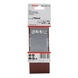 BOSCH Sanding belt set X440 Best Wood and Paint 3-piece 65x410 mm 60 2608606016 - Abrasive tool made of abrasive on backing - 2