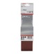 BOSCH Sanding belt set X440 Best Wood and Paint 3-piece 75x610 mm 40 2608606089 - Abrasive tool made of abrasive on backing - 2