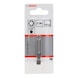 BOSCH Screwdriver bit extra-hard T30 49 mm 1-pack 2607001642 - Bit for hexagon socket screws - 2