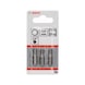 BOSCH Screwdriver bit extra-hard HEX 5 25 mm 3-pack 2607001726 - Bit for hexagon socket screws - 2