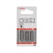 BOSCH Screwdriver bit extra-hard HEX 6 25 mm 3-pack 2607001728 - Bit for hexagon socket screws - 2