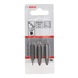 BOSCH Bit set 3-piece S0.6x4.0 S0.6x4.0 PH2 PH2 PZ2 PZ2 PZ2 45mm 2607001744 - Tools (parts) - 2