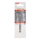 BOSCH Wood twist drill with 1/4-inch hexagonal shank 3 x 33 x 74 mm 2608595519 - Solid drill bits (non-detachable cutting edges) - 3
