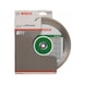BOSCH Diamond cutting blade Standard Ceramic 230x22,23x1,6x7mm 1-pack 2608602205 - Diamond cutting disk - 2