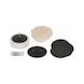 BOSCH 8-piece polishing set S24 for drills/screwdrivers 0603004101 - Abrasives, grinding tools (other) - 1
