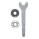 BOSCH 3-piece clamping parts set for small angle grinders 1607000158 - Abrasive tool made of abrasive on backing - 1