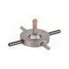 BOSCH Centering cross for dry core bits and can countersinks 87 mm 2608597479 - Drill bit (accessories) - 1