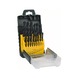 BOSCH 25-piece HSS-R metal drill bit set 2607017153 - Drill set (cutting tool with defined cutting edges) - 1