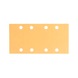 BOSCH Sanding sheet C470 93 x 186 mm 320 8 holes Velcro 50-pack 2608607975 - Abrasive tool made of abrasive on backing - 1