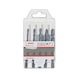 BOSCH 5-piece tile drill bit set HEX-9 Ceramic 4/5/6/8/10 mm. 2608589528 - Drill set (cutting tool with defined cutting edges) - 3