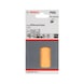 BOSCH Sanding sheet C470 70 x 125 mm 60 unperforated 10-pack 2608608Y20 - Abrasive tool made of abrasive on backing - 2