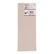 BOSCH Sanding plate extended 185 x 93 mm thin version 2608000190 - Abrasives, grinding tools (other) - 2