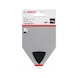 BOSCH Universal flap sanding attachment suitable for GDA 280 E 2608000200 - Abrasive tool made of abrasive on backing - 2