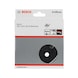 BOSCH medium sanding disc 125 mm 2608000349 - Adhesive backing pad - 2