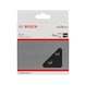 BOSCH Sanding pad soft 115 mm for PEX 115 2608601066 - Adhesive backing pad - 2