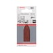 BOSCH Sanding sheet C430 32 mm 80 unperforated 5-pack 2608605168 - Abrasive tool made of abrasive on backing - 2