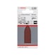 BOSCH Sanding sheet C430 32 mm 120 unperforated 5-pack 2608605169 - Abrasive tool made of abrasive on backing - 2