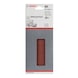BOSCH Sanding sheet C430 93 x 230 mm 80 8 holes clamped 10-pack 2608605296 - Abrasive tool made of abrasive on backing - 2