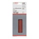 BOSCH Sanding sheet C430 93 x 230 mm 120 unperforated tensioned 10-pack 2608605313 - Abrasive tool made of abrasive on backing - 2