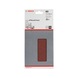 BOSCH Sanding sheet C430 115 x 230 mm 80 14 holes 10-pack 2608605317 - Abrasive tool made of abrasive on backing - 2