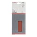 BOSCH Sanding sheet C430 115 x 280 mm 180 unperforated clamped 10-pack 2608605326 - Abrasive tool made of abrasive on backing - 2