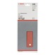 BOSCH Sanding sheet C430 115 x 280 mm 240 14 holes 10-pack 2608605348 - Abrasive tool made of abrasive on backing - 2