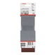 BOSCH Sanding belt set X440 Best Wood and Paint 3-piece 75x457 mm 100 2608606035 - Abrasive tool made of abrasive on backing - 2
