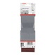 BOSCH Sanding belt set X440 Best Wood and Paint 3-piece 75x533 mm 80 2608606071 - Abrasive tool made of abrasive on backing - 2