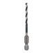BOSCH HSS twist drill with hexagonal shank 3.5 mm 2608577051 - Drilling and countersinking tools with non-detachable cutting edges (other) - 1