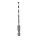 BOSCH HSS twist drill with hexagonal shank 3.2 mm 2608577049 - Drilling and countersinking tools with non-detachable cutting edges (other) - 1