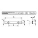6921305019031 ALLMATIC, Stufenleisten Paar 160 mm Höhe 19 mm - Stufenleisten - 2