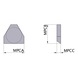 MITSUBISHI MATERIALS CBT3106 MITSUBISHI, Ersatzteil - Weitere Ersatzteile - 2