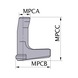 MITSUBISHI MATERIALS LLCL132 MITSUBISHI, Ersatzteil - Passstift und Klemmhebel - 2