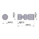 MITSUBISHI MATERIALS LLCS410 MITSUBISHI, Ersatzteil - Klemmschraube - 2