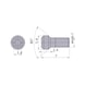 TS4S MITSUBISHI, Ersatzteil - Klemmschraube - 3