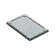 AQURADO Couvercle, transparent 4402 96 x 144 x 15 mm - Couvercle, transparent - 1
