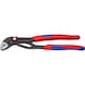 KNIPEX Cobra Quick Set 250 mm Wasserpumpenzange Kopf poliert 2-K Griffe - Cobra QuickSet und Cobra matic Wasserpumpenzange - 1