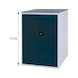 HK cabinet housing system 800 S, model ST8 RAL 7035/7016 GS — tested - Cabinet housing with doors system 800 S, height 1036 mm - 1