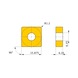 MITSUBISHI MATERIALS SNMG150612-MK MC5015 MITSUBISHI, WSP, Drehen, beschichtet - SNMG, Wendeschneidplatte, negativ - 3