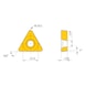 MITSUBISHI MATERIALS NP-TCGW130308GS3 BC8110 MITSUBISHI, WSP, Drehen, CBN - TCGW, Wendeschneidplatte, CBN, positiv - 2