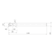 MITSUBISHI MATERIALS MP2SDBR0500 MITSUBISHI, VHM-Kugelkopffr&auml;ser &Oslash;10 mm - MP2SDB, VHM-Kugelkopffr&auml;ser - 2