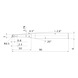 MITSUBISHI MATERIALS MP3XBR0050N050T05 MITSUBISHI, VHM-Kugelkopffr&auml;ser &Oslash;1 mm - MP3XB, VHM-Kugelkopffr&auml;ser - 2